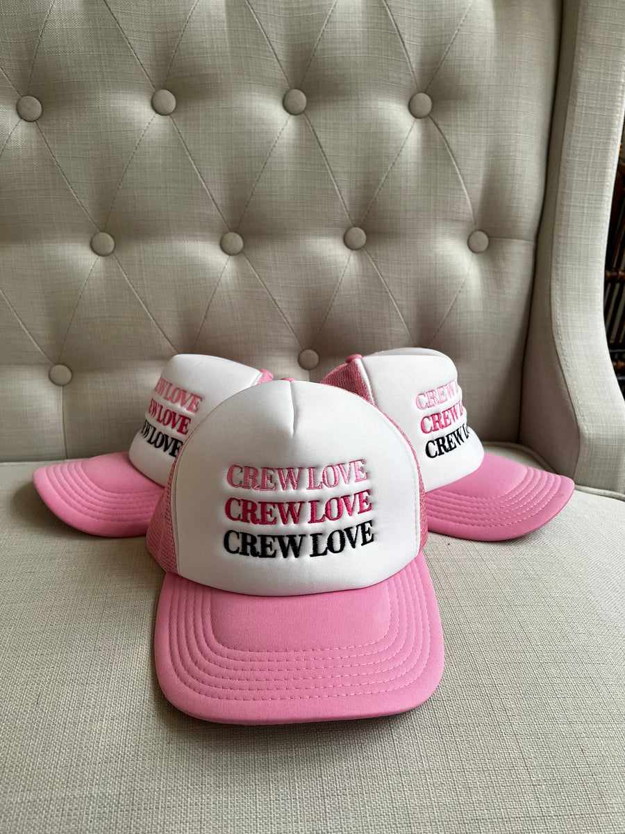 Pink Crew Hat – CREWLOVE