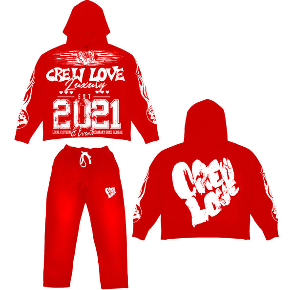World Tour Sweatsuit (Red)