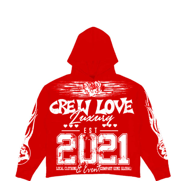 World Tour Hoodie (Red)